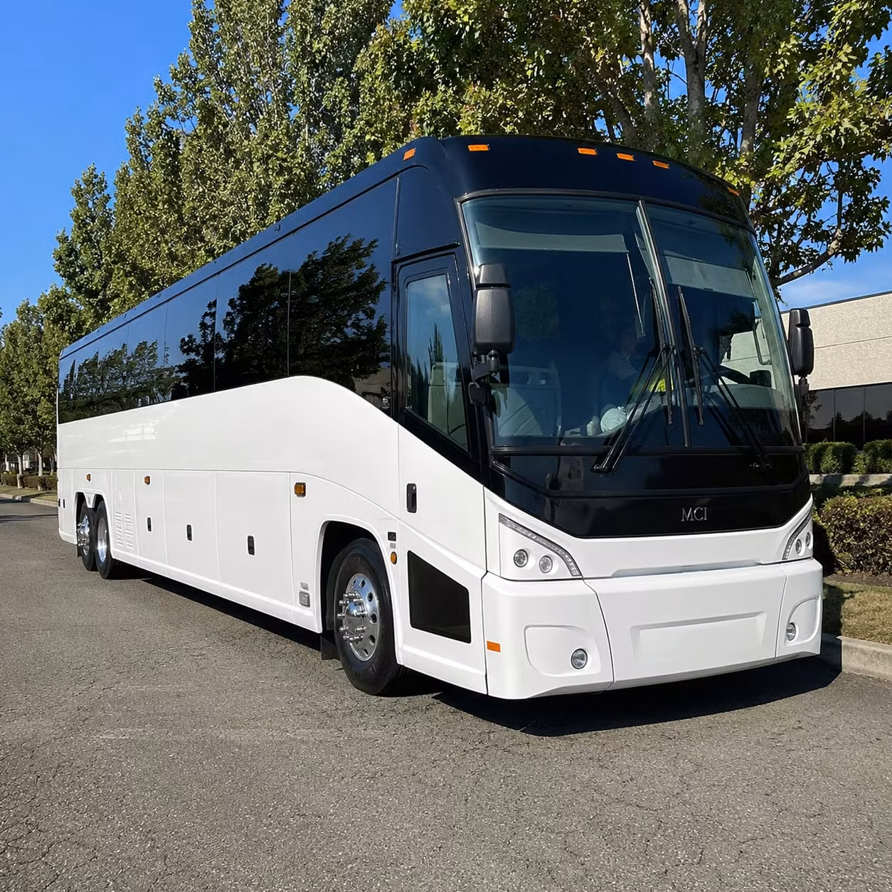 56 passenger charter bus